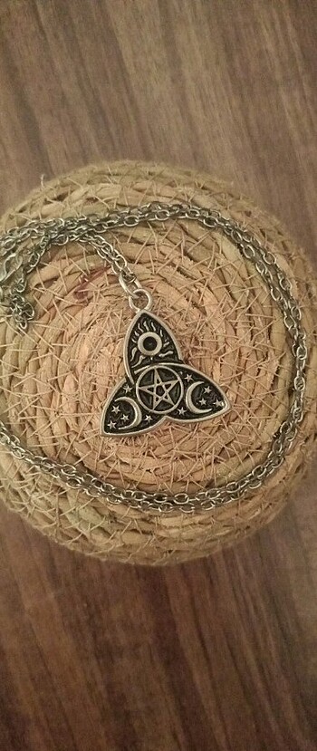American Vintage Gotik Pentagram kolye