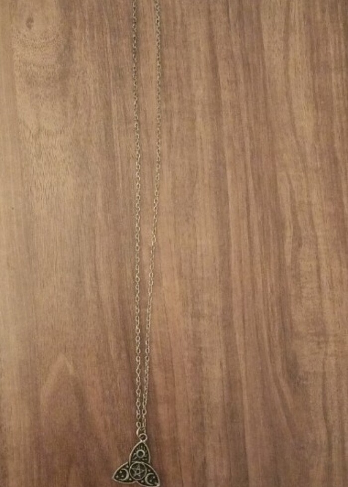 Gotik Pentagram kolye - Görsel 4