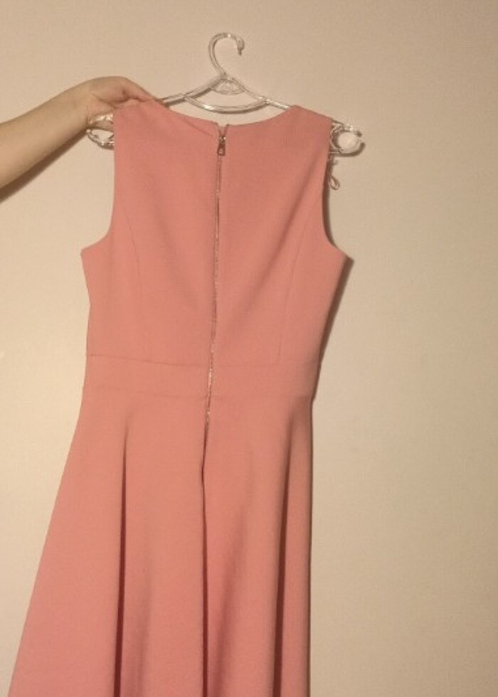 Pembe işlemeli adl elbise - Görsel 2