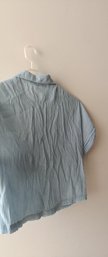 Crop gömlek bluz - Görsel 6