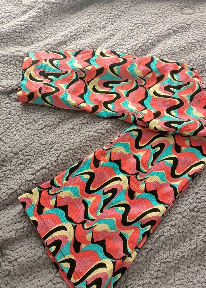 İspanyol paça pantolon - Görsel 2