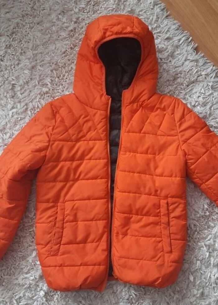 Çift taraflı çocuk kaban - Görsel 4