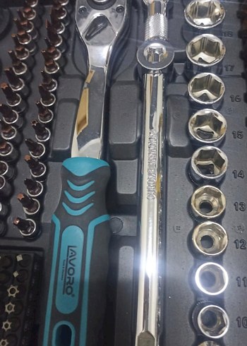  Beden Renk 216 PCS'li lokma takımı 72 diş LAVORO MARKADIR KALİTEDİR