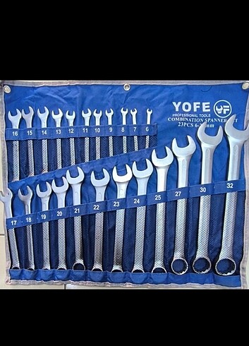 Kombine anahtarları 23 PCS takımı seti 