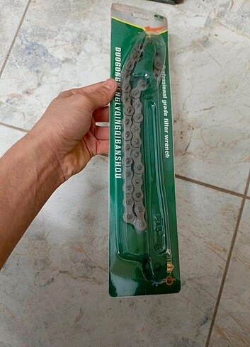 Ayarlı zincirli yağ filitre sökme anahtarı 