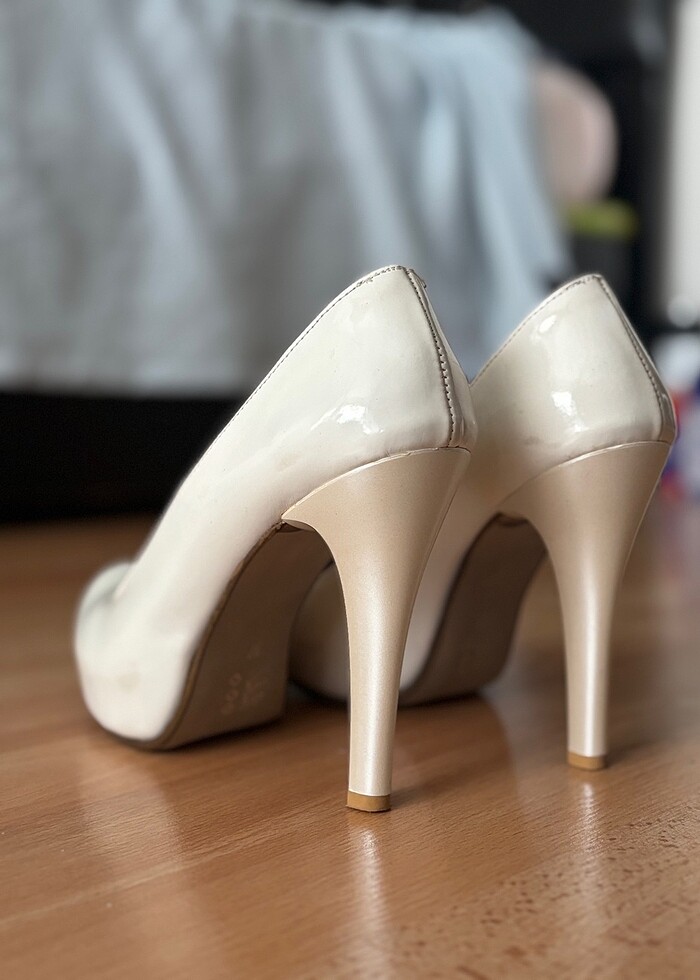 Platform topuklu ayakkabı - Görsel 4
