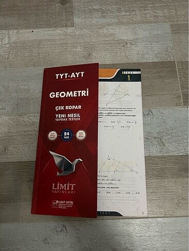 limit yayınları tyt-ayt geometri yaprak test