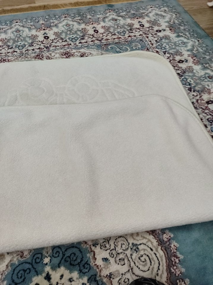 Beyaz Çocuk Battaniyesi, Yumuşak Kumaş - Görsel 2