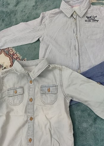 3 adet gömlek bir adet yelek hepsi gönderilir - Görsel 2