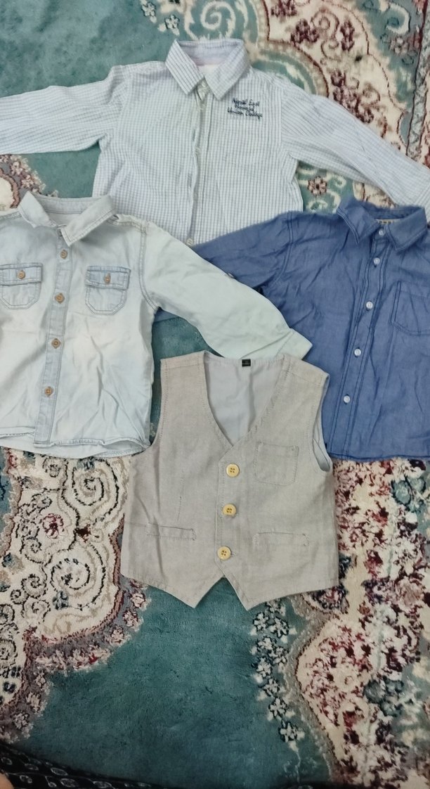 3 adet gömlek bir adet yelek hepsi gönderilir - Görsel 3