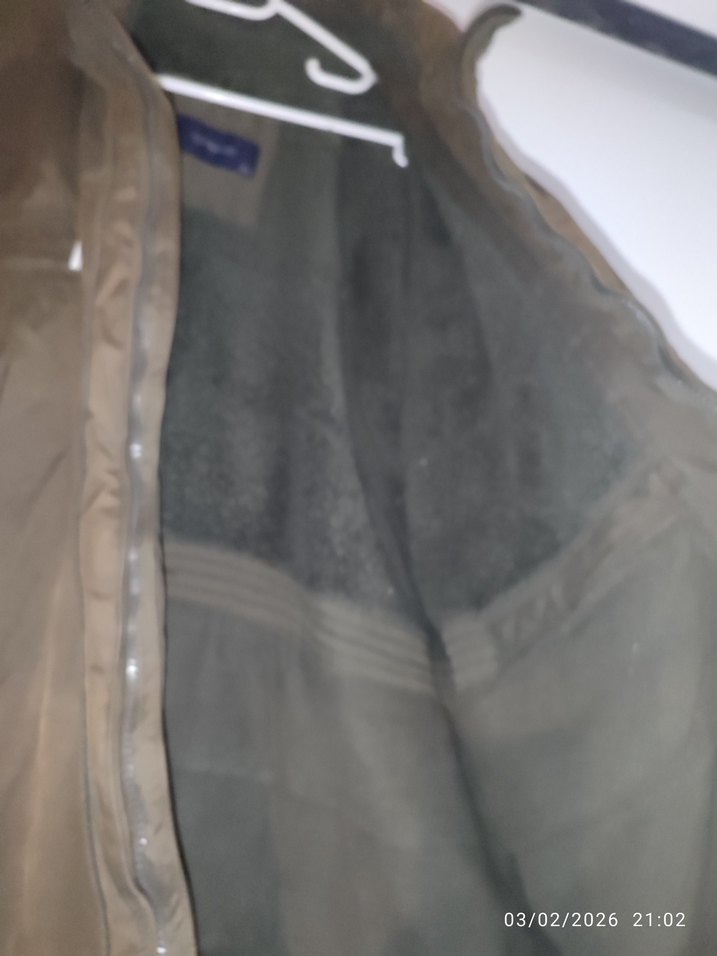 Kahverengi Süet Erkek Kaban - Görsel 3