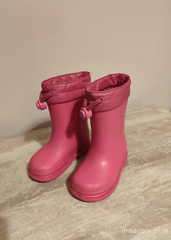orijinal İGOR Pembe Kız Çocuk Yağmur Çizmesi - Görsel 2