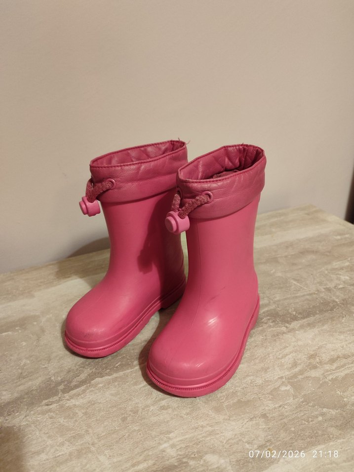 orijinal İGOR Pembe Kız Çocuk Yağmur Çizmesi - Görsel 2