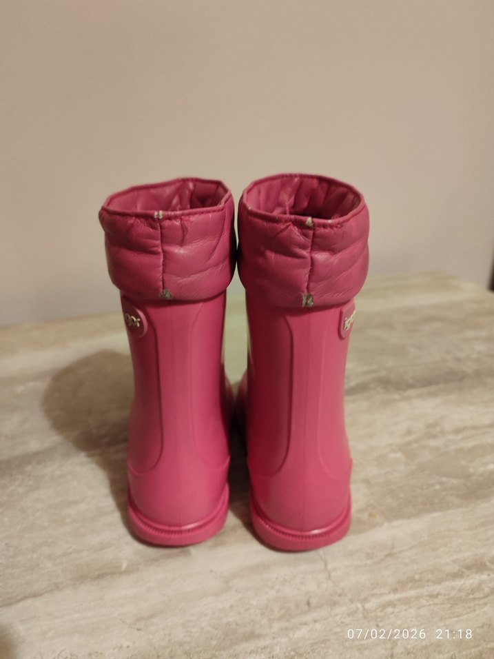 orijinal İGOR Pembe Kız Çocuk Yağmur Çizmesi - Görsel 4