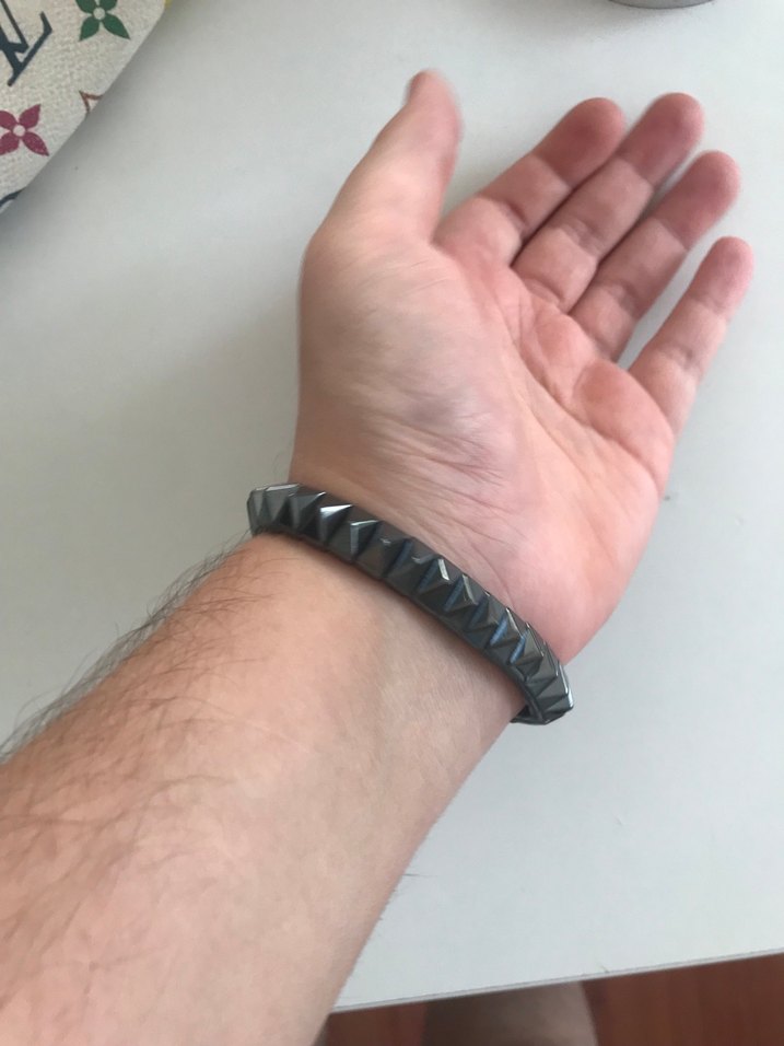 Hematit Taşlı Bileklik - Görsel 2