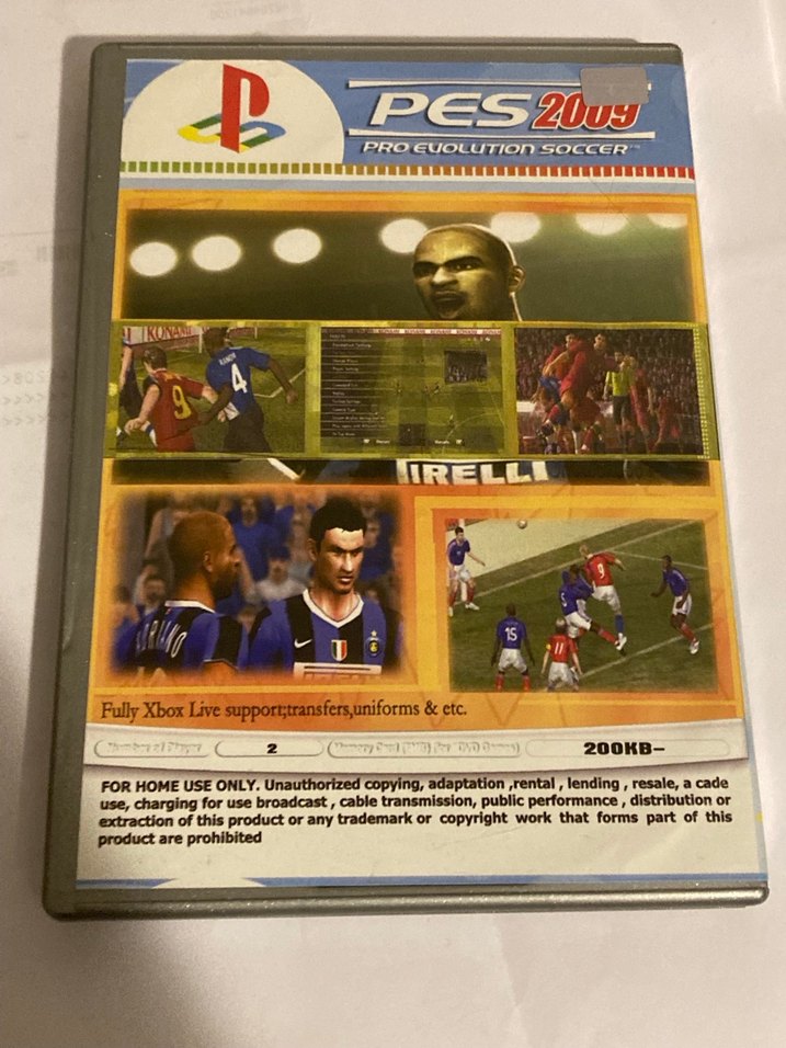 PES 2009 PS2 Oyunu Koleksiyonluk - Görsel 2