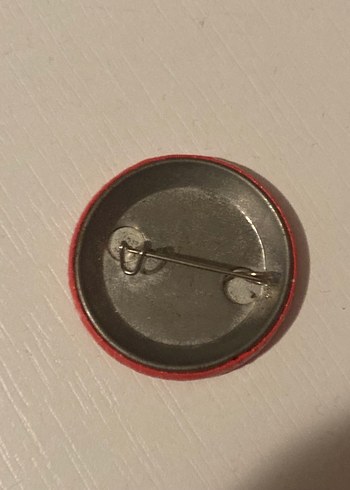 Kırmızı Türk Bayrağı Rozeti - Görsel 2