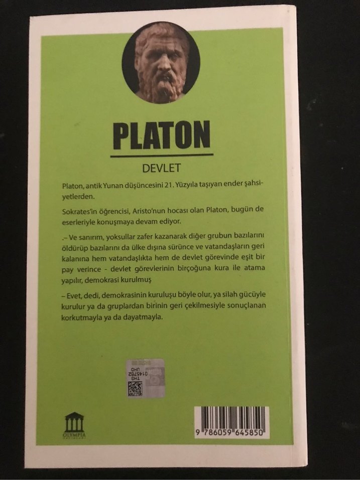 Platon - Devlet - Görsel 2