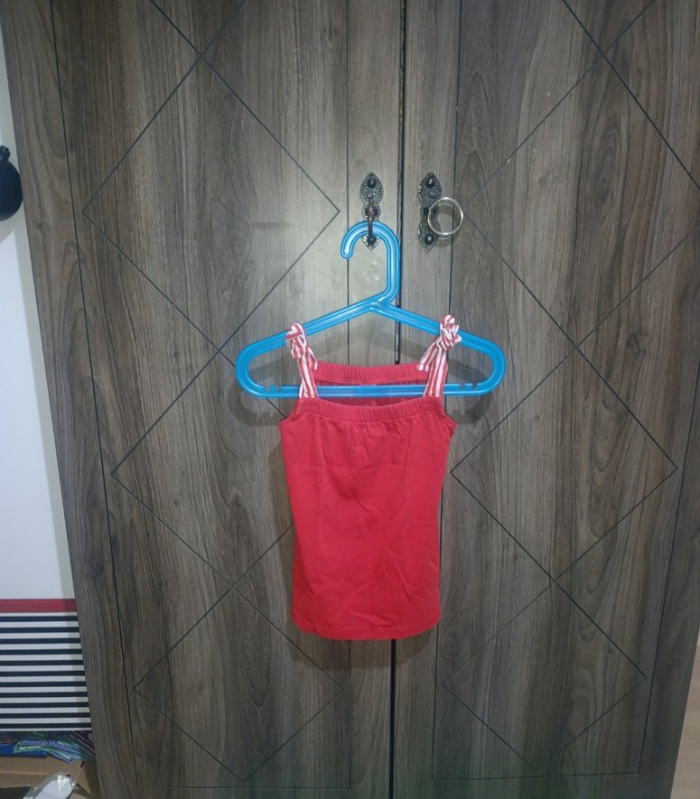 kırmızı çocuk bluz - Görsel 2