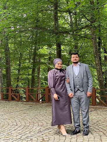 Büyük beden tesettür abiye