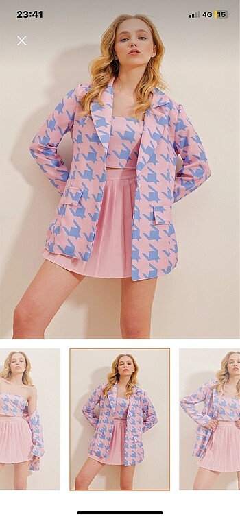 m Beden Blazer+crop