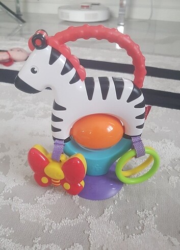 Fisher Price Fisher price sevimli zebra mama sandalyesi oyuncağı