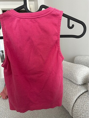 Crop pembe göbek detaylı - Görsel 2