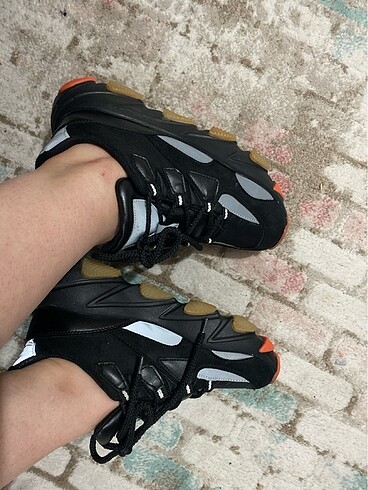 38 Beden siyah Renk Hotic Sneaker spor ayakkabı