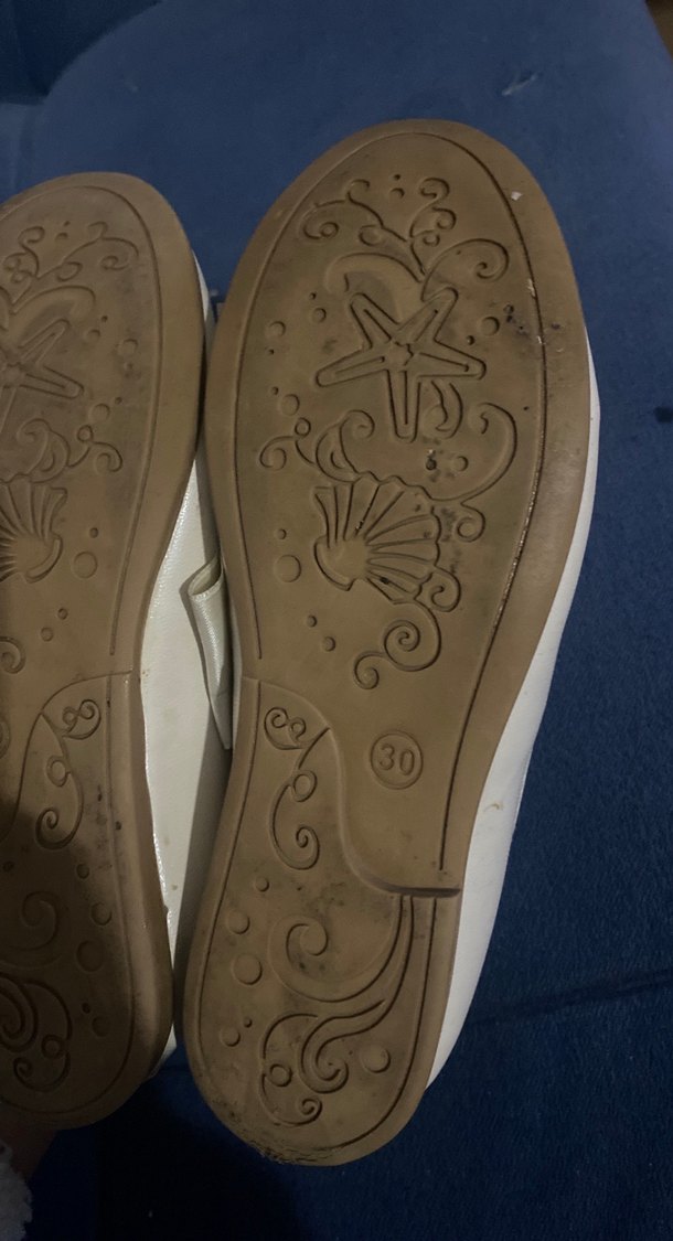 Kız Çocuk Beyaz Fiyonklu Babet Ayakkabı - Görsel 5