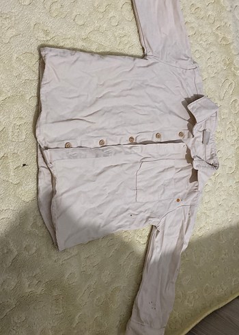 Kahverengi Baskılı çocuk ceket - Görsel 2