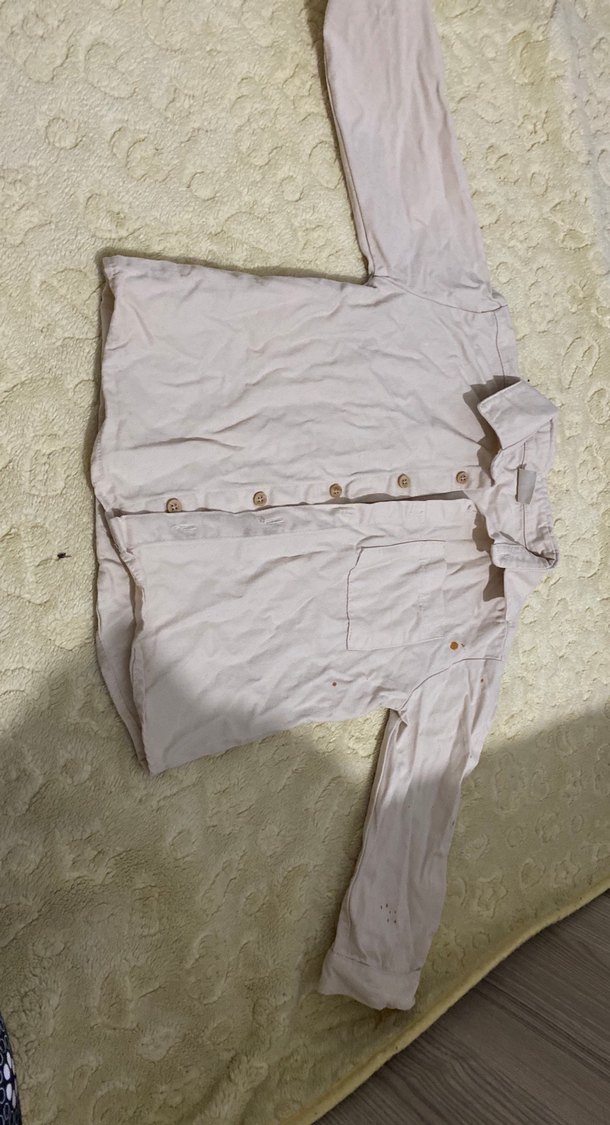 Kahverengi Baskılı çocuk ceket - Görsel 2