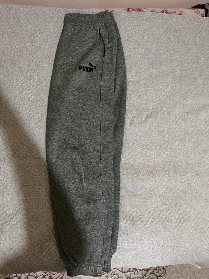 Gri Rahat Kesim Kadın Eşofman Altı - Görsel 2