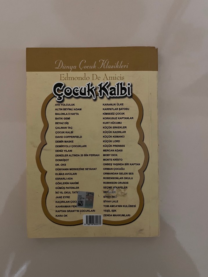 Çocuk Kalbi - Edmondo De Amicis - Görsel 2