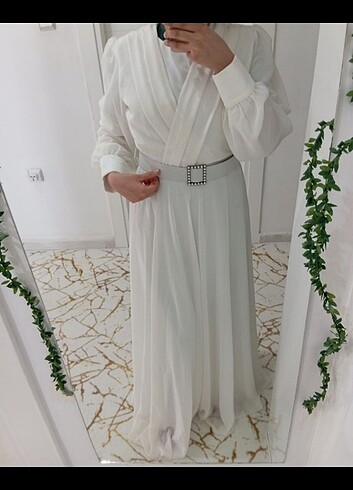 Trendyol & Milla Tesettür nikah elbisesi 
