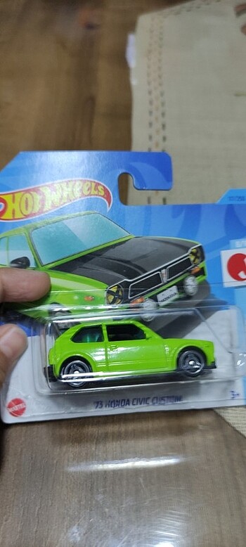  Beden Renk Hotwheels 73 Honda civic custom