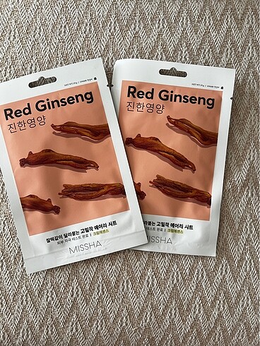 MISSHA RED GİNSENG MASKE