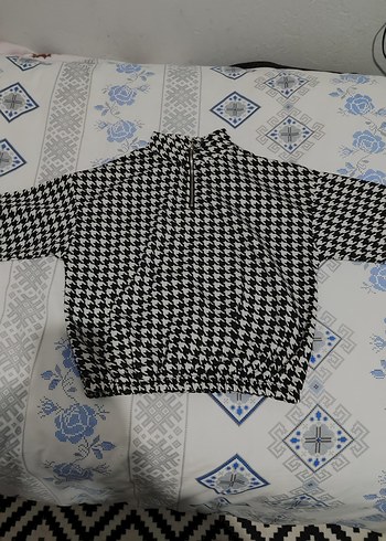 kaz ayağı sweatshirt - Görsel 2