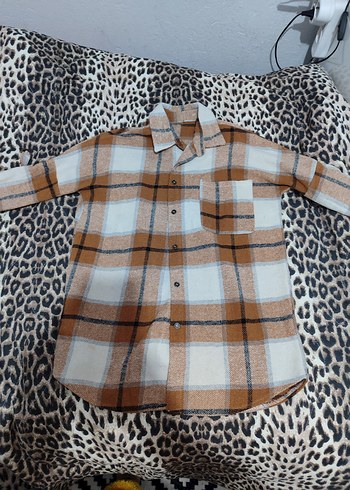 Düğmeli Uzun Kollu Kareli Kadın Gömlek - Görsel 2