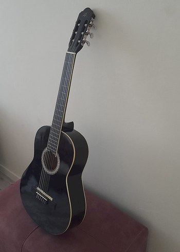 Klasik Siyah Gitar - Görsel 6