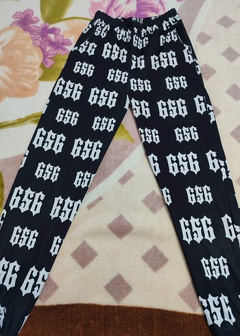 Siyah Bağcıklı Rahat Kadın Eşofman Altı - Görsel 2