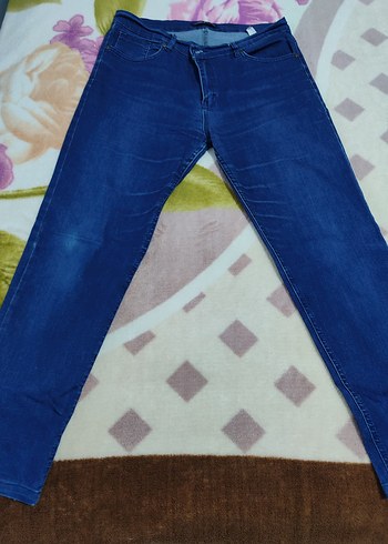 Kadın Mavi Denim Regular Fit Jean - Görsel 4