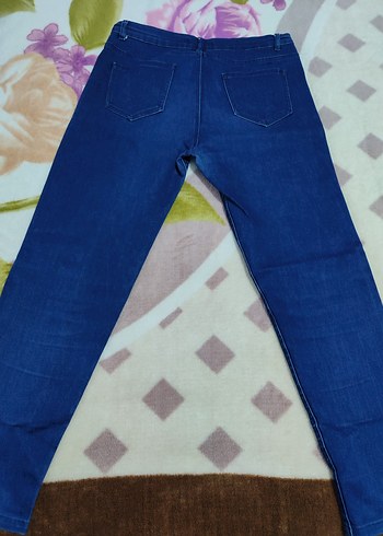 Kadın Mavi Denim Regular Fit Jean - Görsel 3