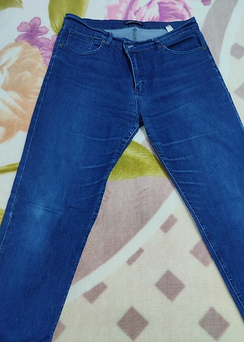 Kadın Mavi Denim Regular Fit Jean - Görsel 2