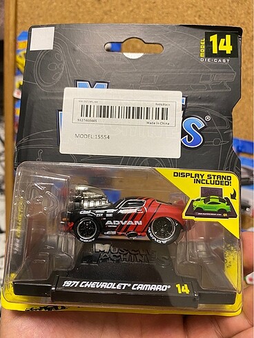 Metal model araba 1:64 ölçek