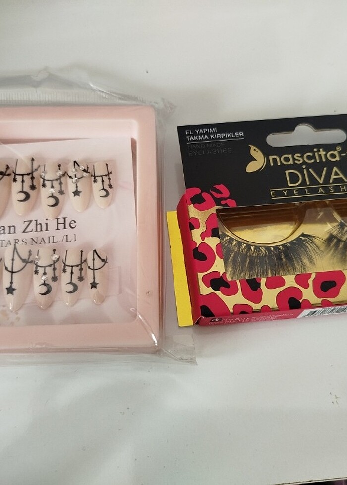 Takma kirpik ve tırnak  - Görsel 2