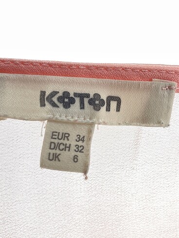 34 Beden pembe Renk Koton Bluz %70 İndirimli.