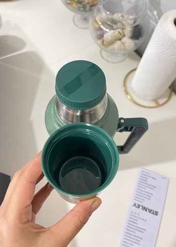 Stanley Parlak Yeşil Termos Şişe - Görsel 3
