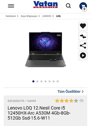 Sıfır kutusun da laptop