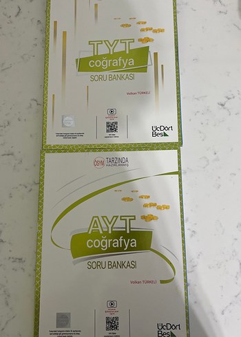 Tyt-Ayt  coğrafya soru bankası. Sıfır karalama vs yok - Görsel 2