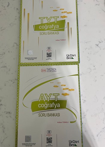 Tyt-Ayt  coğrafya soru bankası. Sıfır karalama vs yok - Görsel 3